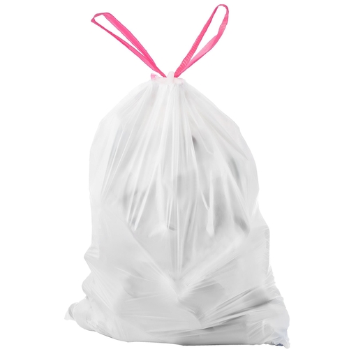 Drawstring Trash Bags, 13 Gallon 110 Count Tall Kitchen Trash Bags,